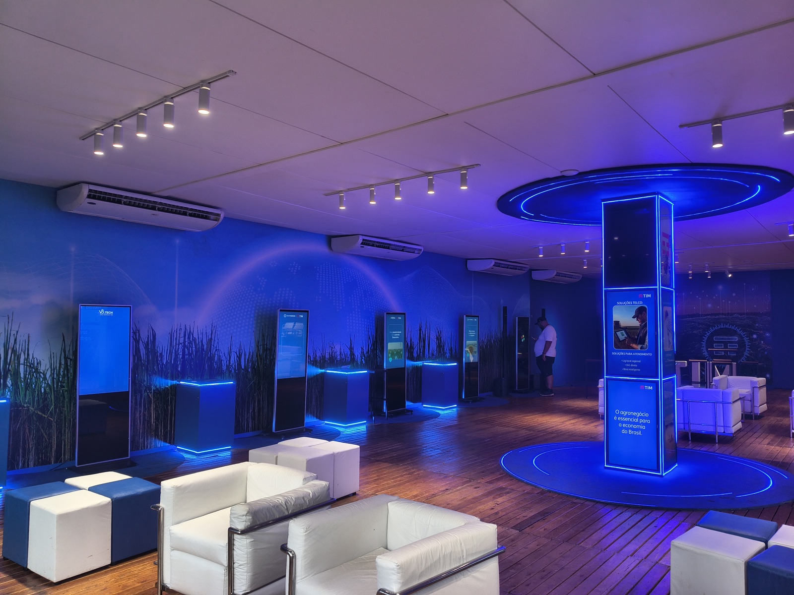 Climatização de grande porte para eventos
